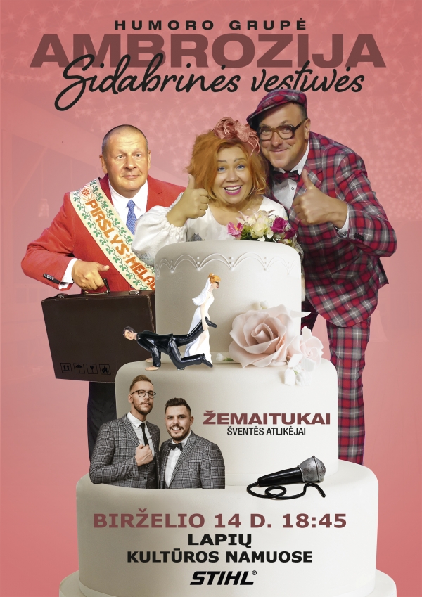 Kviečiame į humoro grupės „Ambrozija“ koncertą