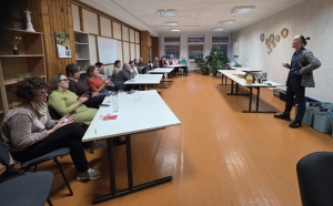 Sveikos gyvensenos praktikas A. Jonu&scaron;kis dalinosi paslaptimis su Lapių bendruomene