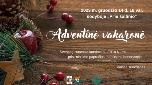 Kviečiame į Adventinę vakaronę